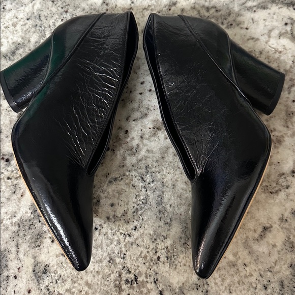 Donald J. Pliner Black Heeled Boots for Women - Picture 4 of 5